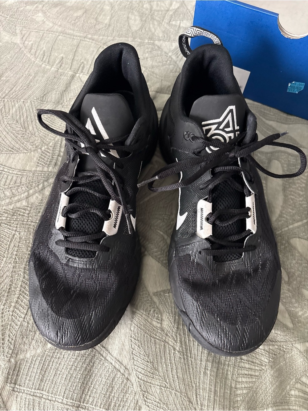 Nike Men's Black Athletic Sneakers - Picture 5 of 8